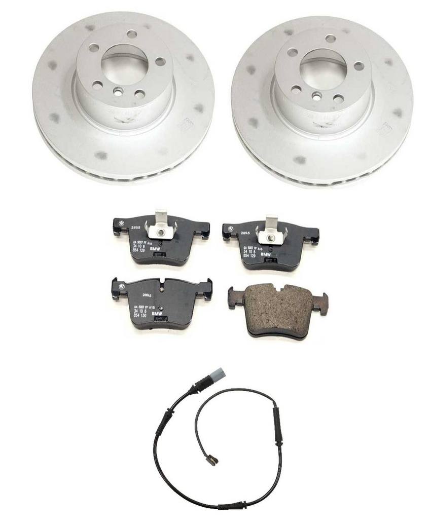 Genuine BMW Brake Kit - Pads and Rotors Front (312mm)